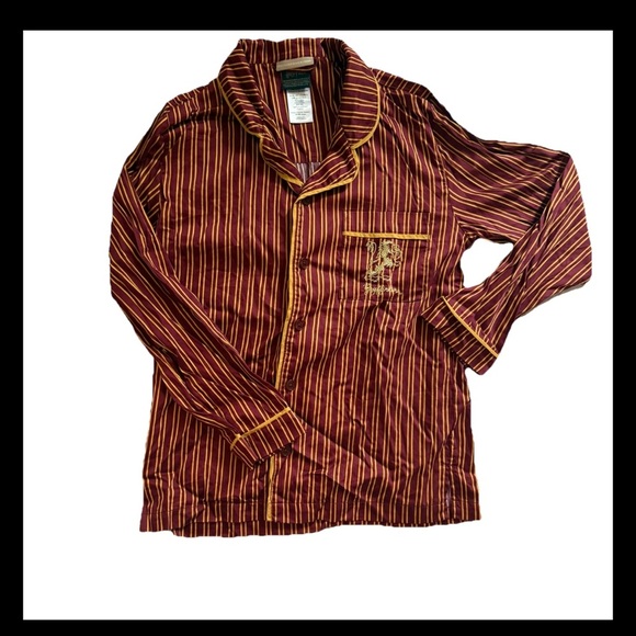 POTTERY BARN TEEN - New HARRY POTTER Gryffindor House  PAJAMA SET Size Medium - Picture 2 of 7
